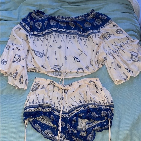 Surf Gypsy Dresses & Skirts - Strapless two piece set